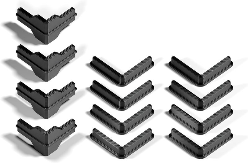 Chia Whalen Post Insert Set, Gorilla Rack Replacement Parts, for COSTCO, SAMS Club, Full Set of Shelving Connectors, Feet, and Post Caps, 5-Shelf Heavy Duty Steel Shelving Unit - Image 1
